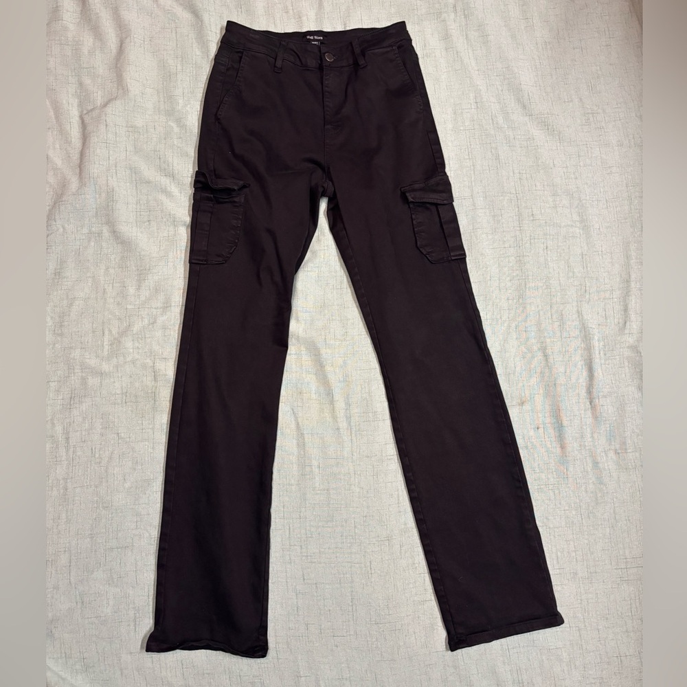 Well Worn Men's Dark Cargo Pants